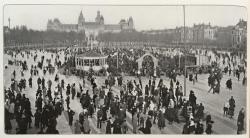 IJsbaan Museumplein Amsterdam februari 1917
