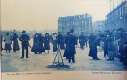 IJsbaan Museumplein richting Hobbemakade