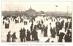 IJspret ijsbaan Museumplein 31 januari 1897