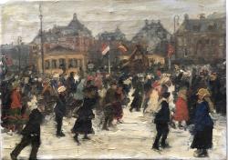 IJsbaan Museumplein Amsterdam van de AIJC