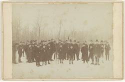 Souvenir der Baan van de Amsterdamsche Ysclub 5 januari 1887