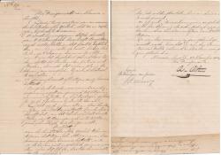 Vergunning Nieuwer-Amstel ijsbaan Willemspark 28 november 1884
