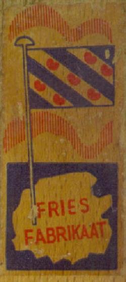 Etiket voor schaatsen T.Nijdam, Akkrum