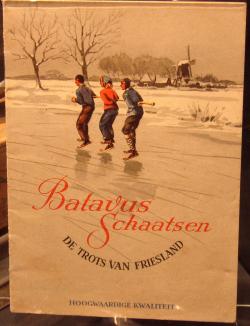Affiche Batavus Schaatsenfabriek