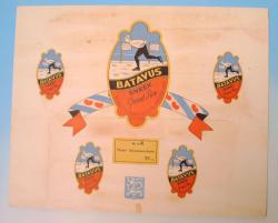 Inpakpapier voor schaatsen Batavus Schaatsenfabriek