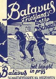 Affiche Batavus Schaatsenfabriek