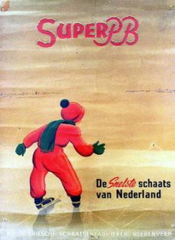 Affiche N.V.De Friesche Schaatsenfabriek
