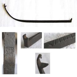 Schaatsijzer smidsmerk IF, 17e eeuw