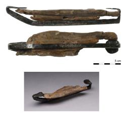 Schaats uit periode vlak na 1250