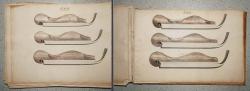 Voorbeeldboek (Musterbuch) bladzijde schaatsen