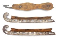 Bijzondere krulschaats ca. 1905