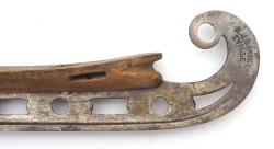 Merkteken bijzondere krulschaats ca. 1905