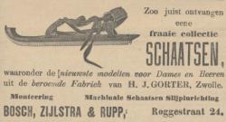 Advertentie Bosch, Zijlstra&Rupp in Arnhemsche Courant 24 december 1897