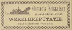 Advertentie in Nederlandsche Sport  11 december 1897