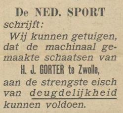Advertentie in De Athleet 24 november 1894