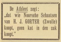 Advertentie in Nederlandsche Sport 24 november 1894