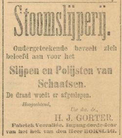 Advertentie in Provinciale Overijsselsche en Zwolsche Courant 29 januari 1895