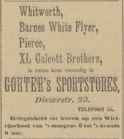 Advertentie in Provinciale Overijsselsche en Zwolsche Courant 18 juni 1897