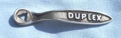 Merkteken Duplex op sleutel