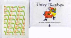 Prettige Feestdagen - Kerstslinger op achterzijde