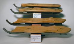 Schaatsen met platte krul