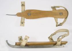 Schaatsen met platte krul