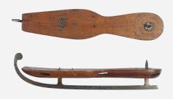 Krulschaats op pootjes