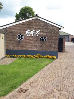 Drie Schaatsers (gevelbord)