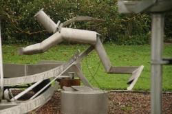 Buizenschaatser tuinkunst