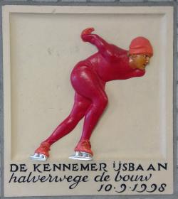 Gevelsteen Halverwege de bouw