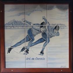 Tegeltableau Ard en Ceessie (replica)