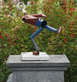 Buizenschaatser op Brievenbus