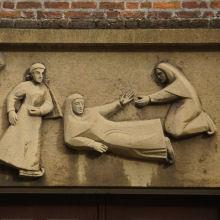 Fries van het leven van Sint Liduina