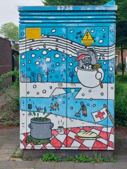 Elektriciteitshuisje Bing Crosbystraat