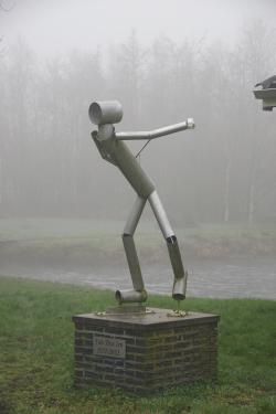 Buizenschaatser Fan twa ien