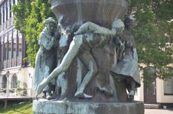 Flaggstångsbas Vintern