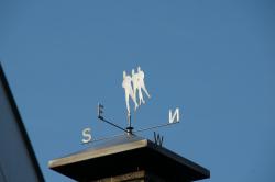 Windwijzer schaatsers