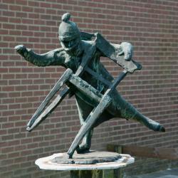 Schaatsenrijdster (gestolen)