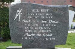 Grafmonument Durk van der Duim