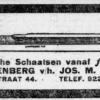 Advertentie 24 januari 1917 van verkoper F.G. Eikenberg, Amsterdam