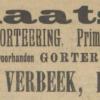 Advertentie 1903 schaatsenverkoper Röder&Verbeek, Rotterdam