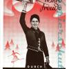 Reclame briefkaart 1935 schaatsenmaker J.P. Becker jr., Remscheid (Duitsland)