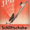 Kaft Catalogus 1935 schaatsenmaker J.P. Becker jr, Remscheid (Duitsland)