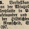 Patent 1906 schaatsen A.B.C. Lernschlittschuh schaatsenmaker H.Becker, Remscheid (Duitsland)
