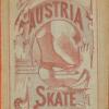Kaft Catalogus 'The Patent Austria Skate' 1881, Londen (Engeland)