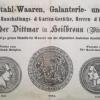 Kop prijscourant nov. 1868 Gebr. Dittmar, Heilbronn (Duitsland)