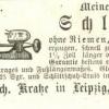 Advertentie uit 1865 patent Schroefschaats van O.H. Kratze, Leipzig (Duitsland)