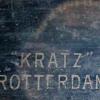 Merkteken KRATZ Salchovmodel schaatsenverkoper firma Kratz, Rotterdam