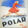 Affiche ca.1930-1940 schaatsenmaker Polar, Remscheid (Duitsland)