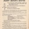 Blz. 1 catalogus schaatsenmaker Henry Böker, Remscheid (Duitsland)